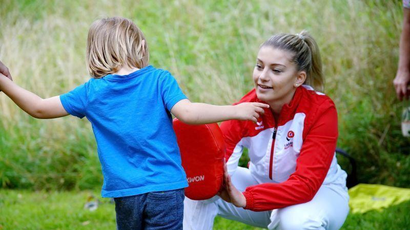 Sporttestival mit Karate-Ass Alisa Buchinger in Salzburg