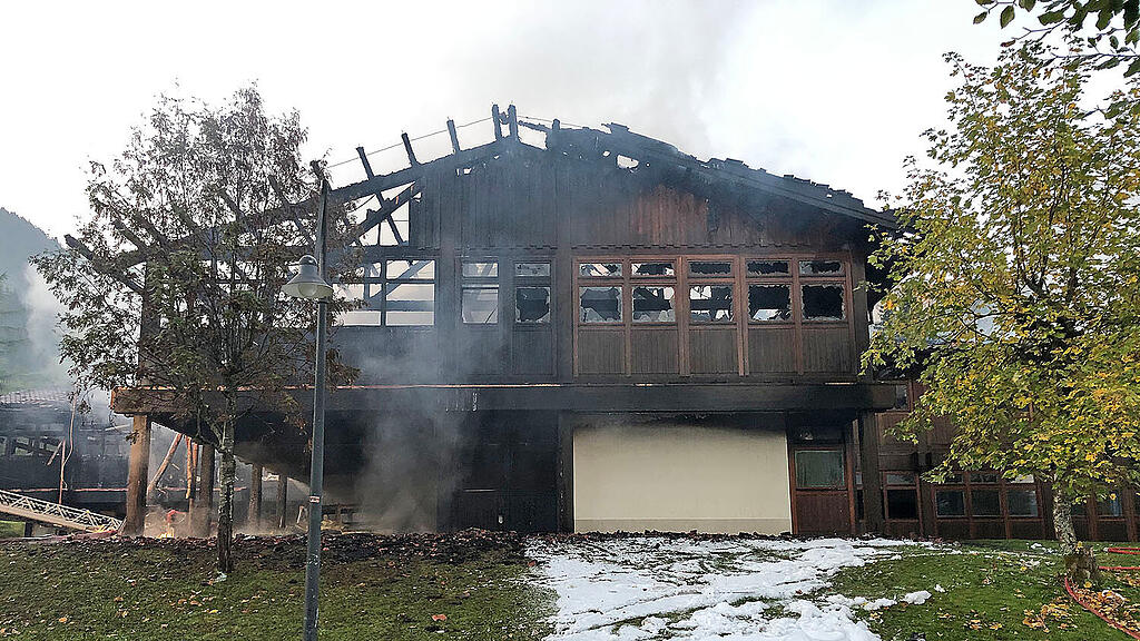 Brand Schule Berchtesgaden