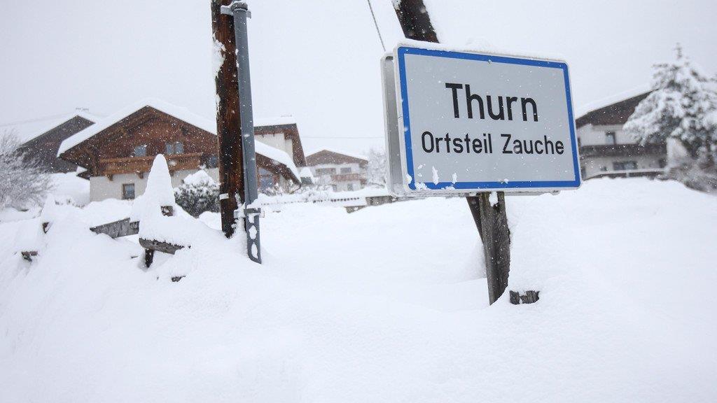 Extreme Schneemassen in Osttirol