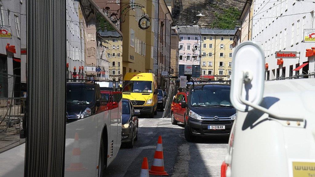 Baustelle in der Griesgasse