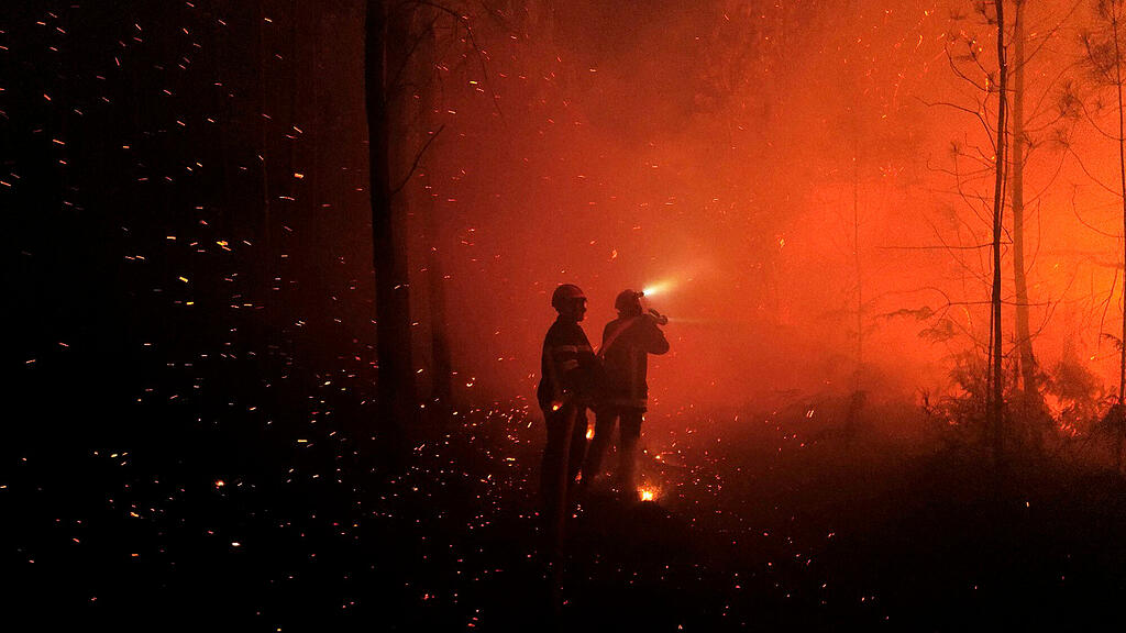Waldbrand Hitze FRankreich