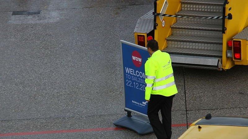 Anflug auf Salzburg