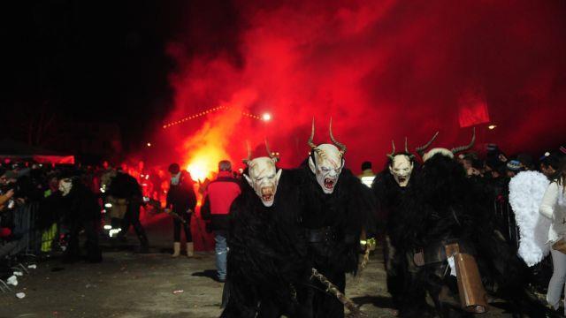 Krampusrummel in St. Martin