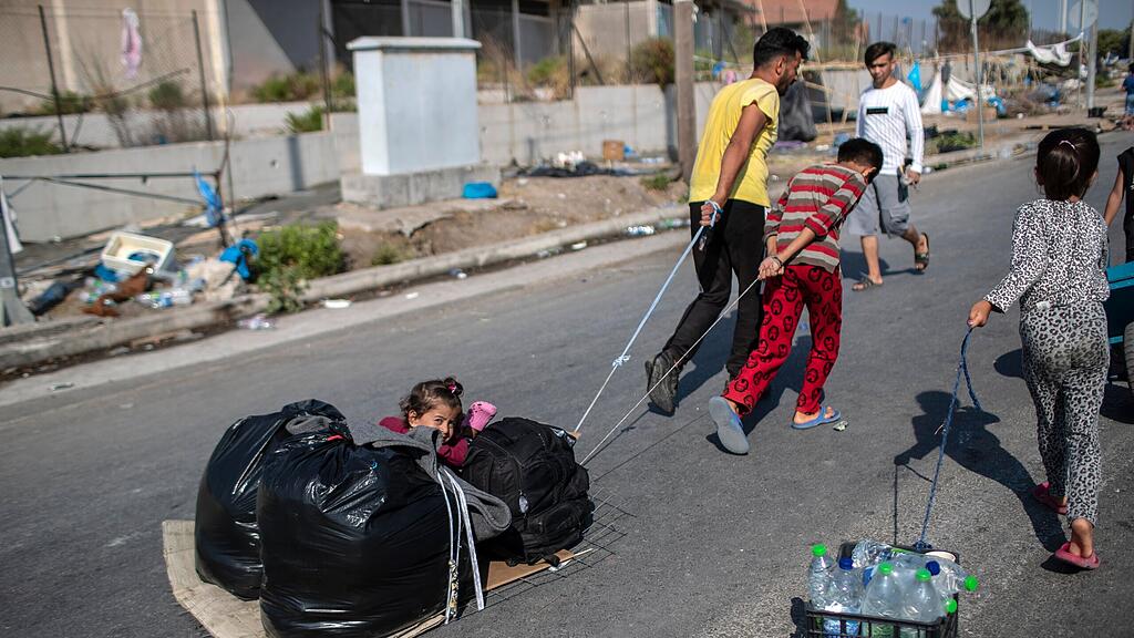Lesbos, Flüchtlinge, Moria