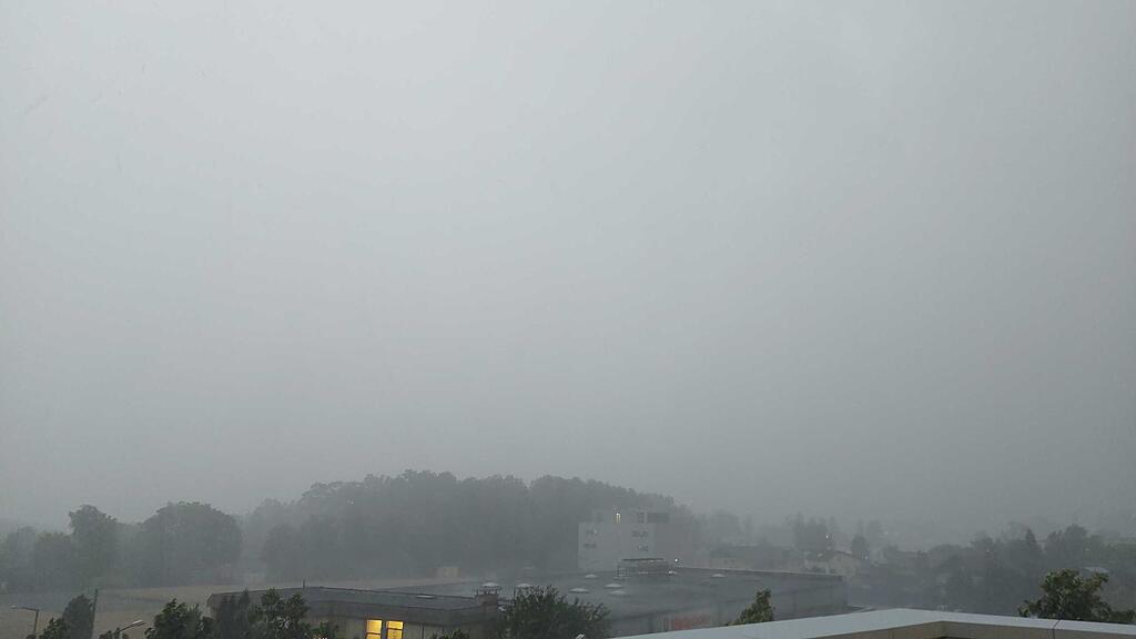 Gewitter über Salzburg