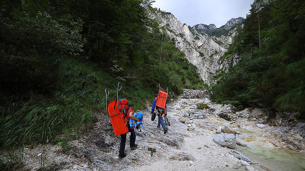 Absturz Speikschlucht