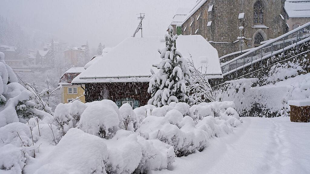 Wintereinbruch Bad Gastein