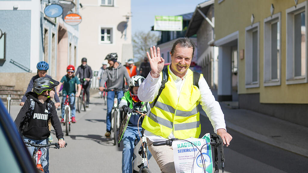 LeSe Fahrrad-Demo in Seekirchen