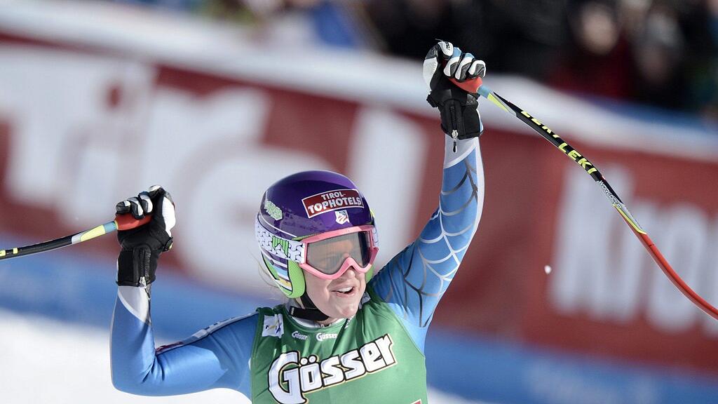 Damen-Abfahrt in St. Anton: US-Amerikanerin Alice McKennis siegte überraschend.