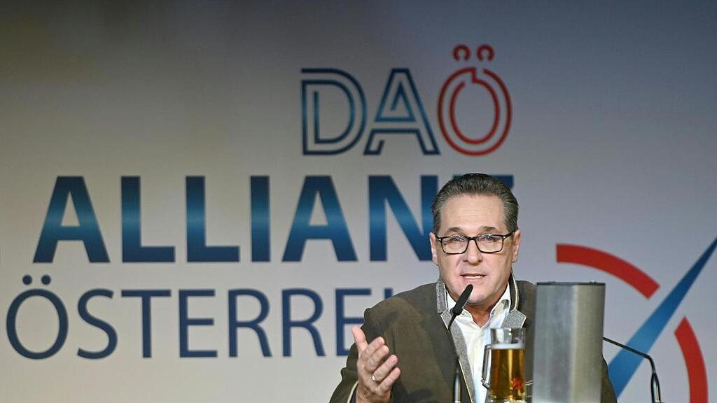 Heinz-Christian Strache kündigt seine Kanidatur für die Wien-Wahl an