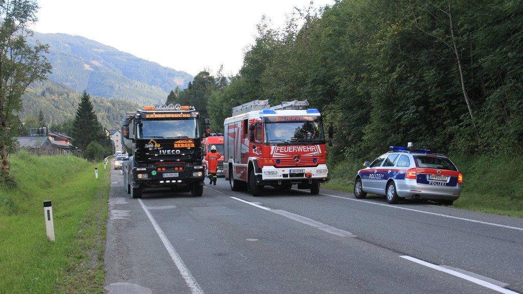 Bilder vom Pkw-Überschlag
