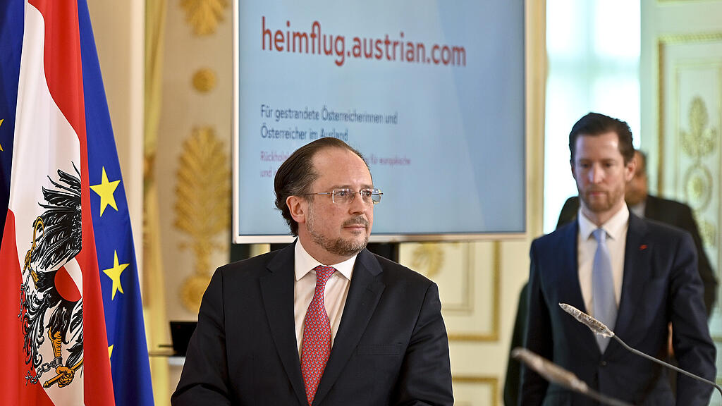 PK Schallenberg Alexander zu Heimflügen