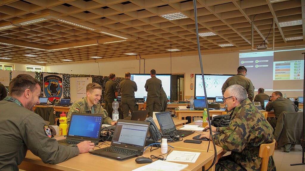 Bundesheer-Übung in Salzburg, Cyberkräfte, "Connect and Protect"