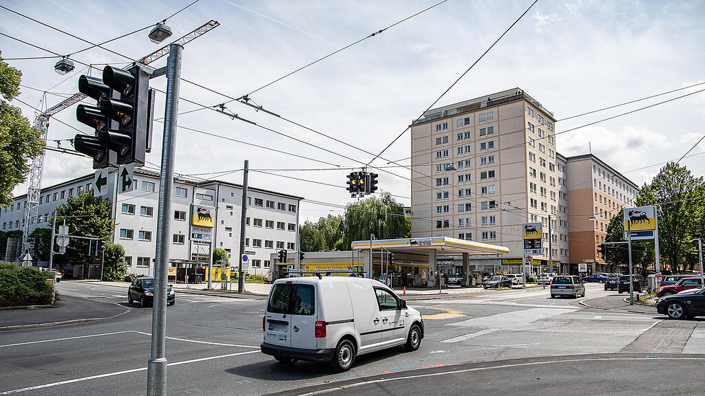 Kreisverkehr, Gabelsbergerstraße, SB