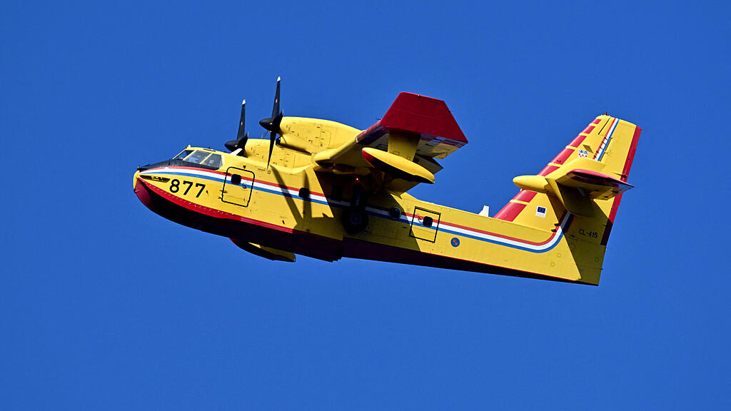 Waldbrand in Krotaien