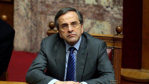 Griechischer Premierminister Antonis Samaras