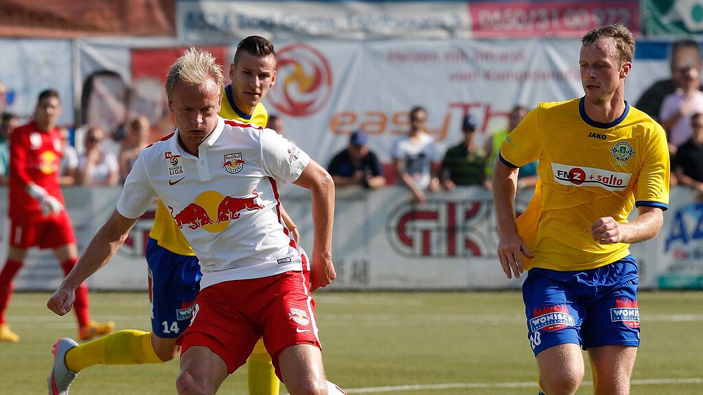 Harvard Nielsen (li.) verlässt Red Bull Salzburg.