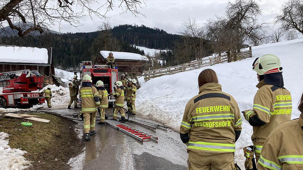 Wohnhausbrand in Bischofshofen