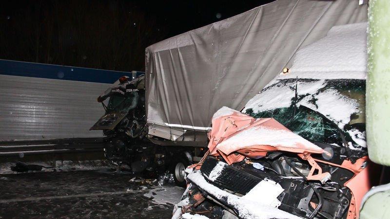 Massencrash auf A1