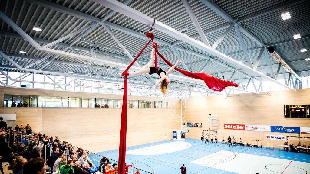Spektakuläre Eröffnung im Sportzentrum Nord