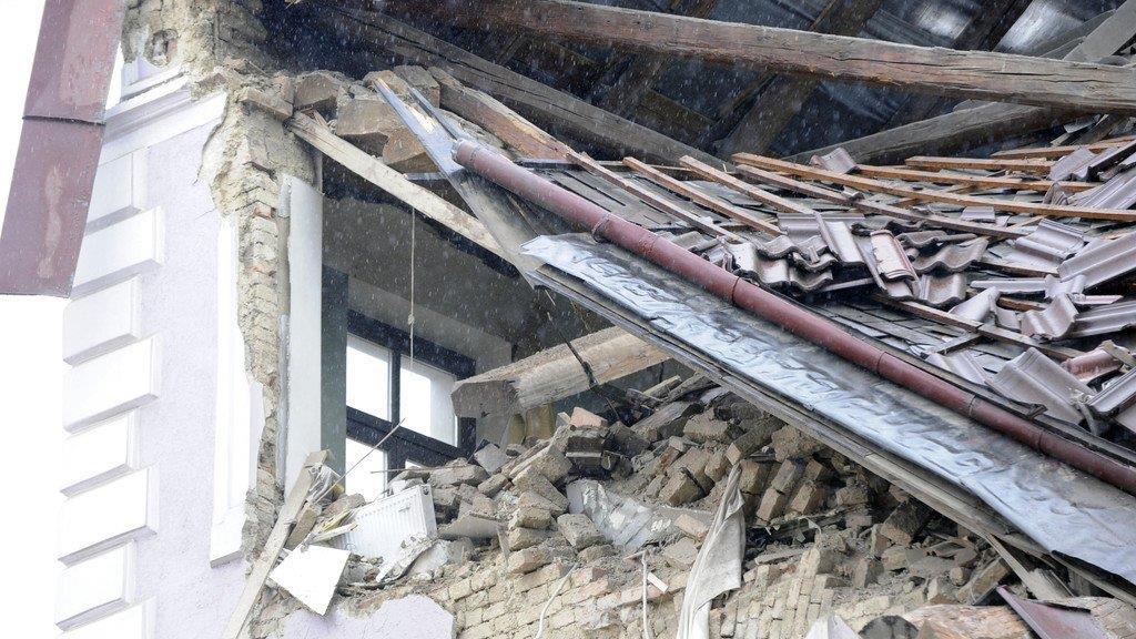 Heftige Explosion: Hauseinsturz in Wien-Fünfhaus