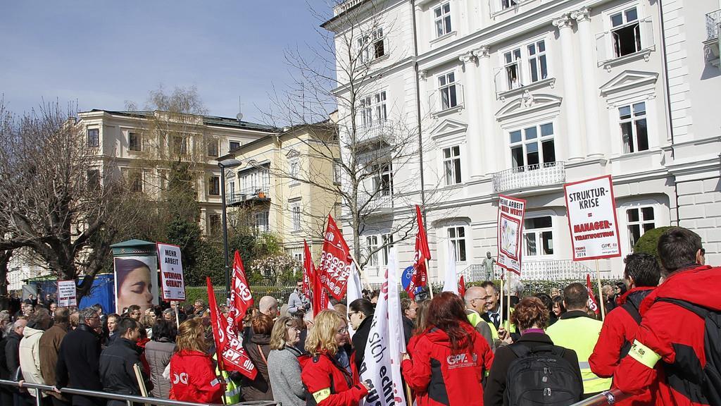 Demo der Bankangestellten I