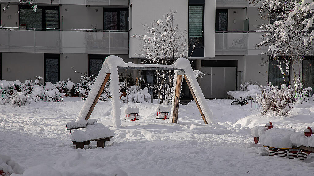 Schnee in Salzburg