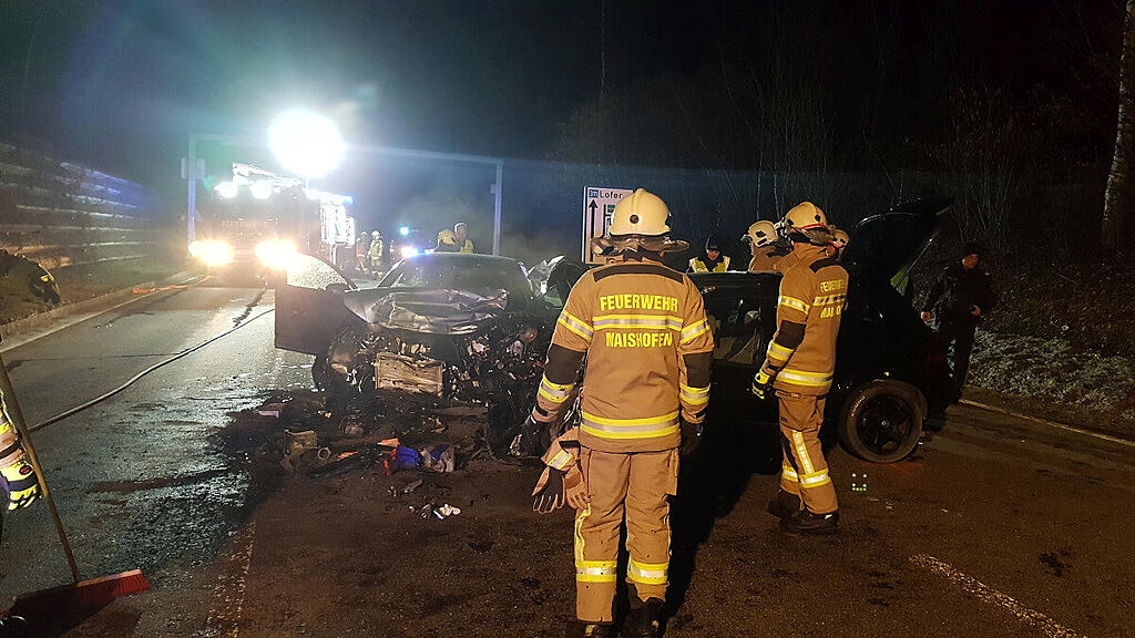 Frontal-Crash in Maishofen