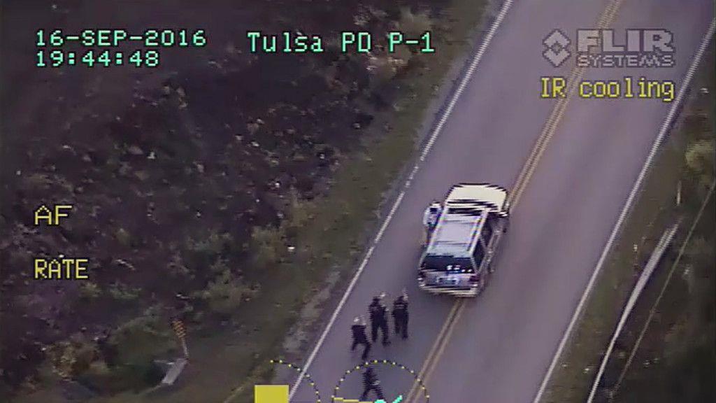 Polizistin erschießt Schwarzen in Tulsa
