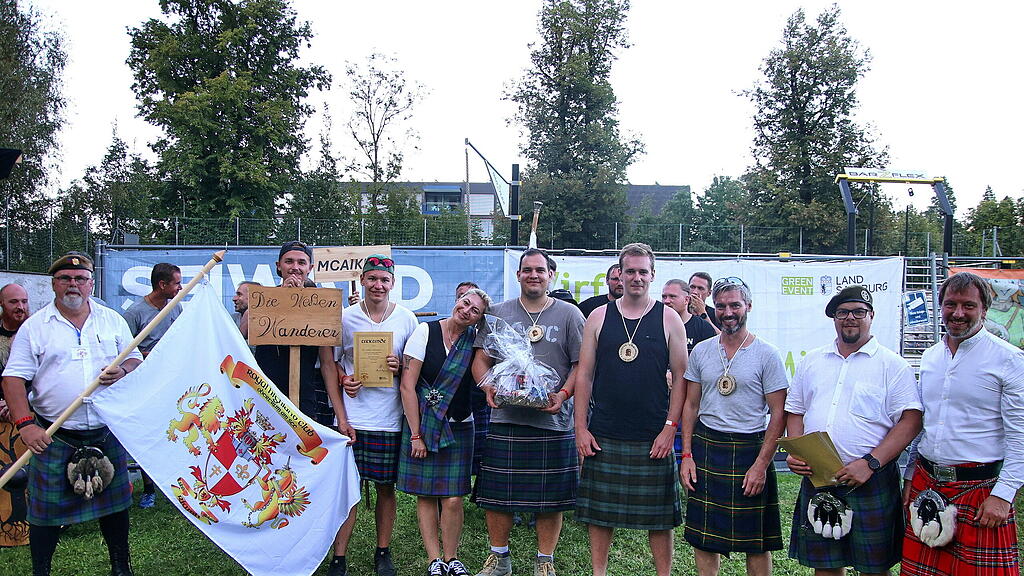 Highlandgames aus Hallein