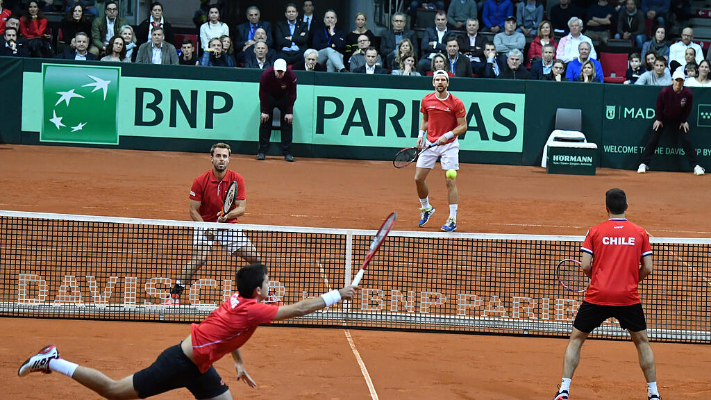 Daviscup: \u00d6sterreich - Chile, Tag 2