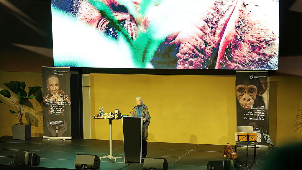 Vortrag: "Reasons for Hope" - Dr. Jane Goodall