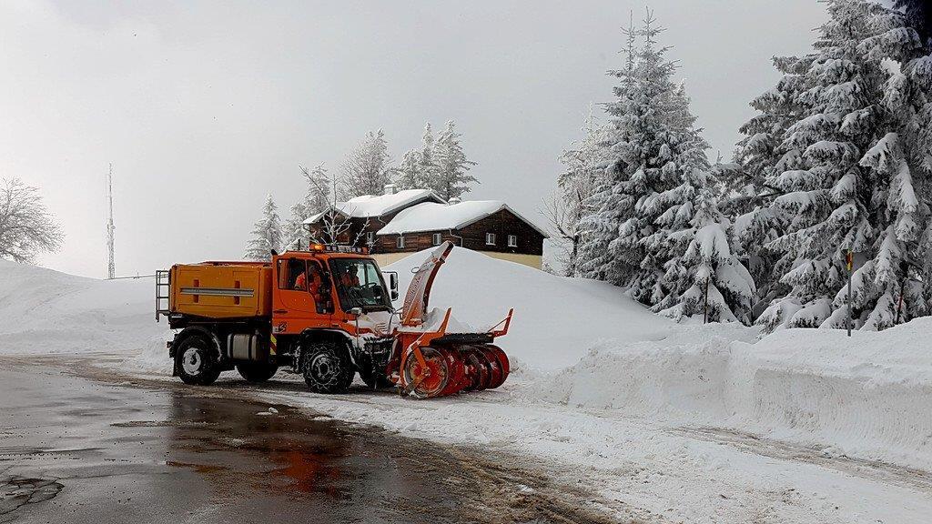 Winterdienst im Dauereinsatz