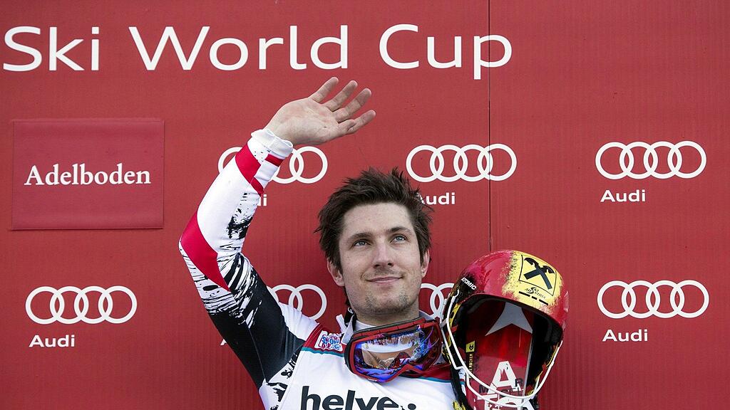 Zum dritten Mal in Folge gewann Hirscher den Slalom von Adelboden.