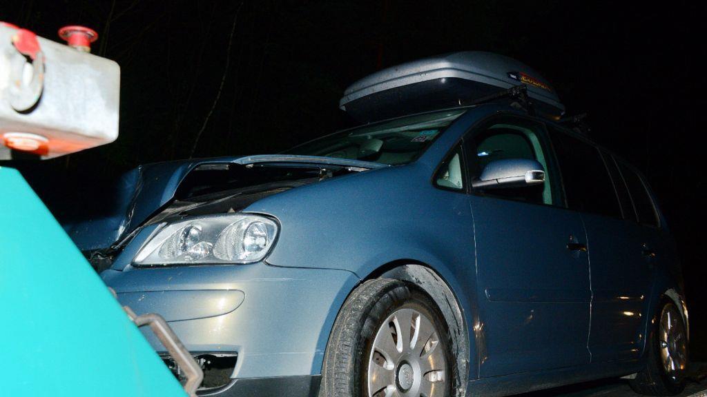 Crash beim Pass Lueg