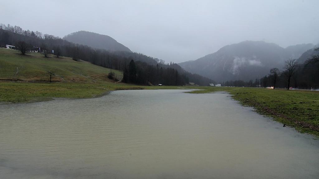 Überflutungen in Bayern