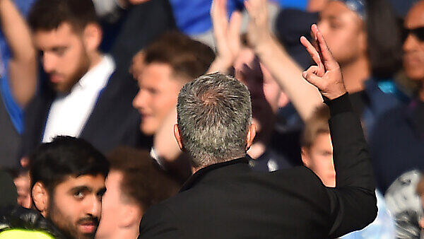 Mourinho legte sich mit Chelsea-Fans an