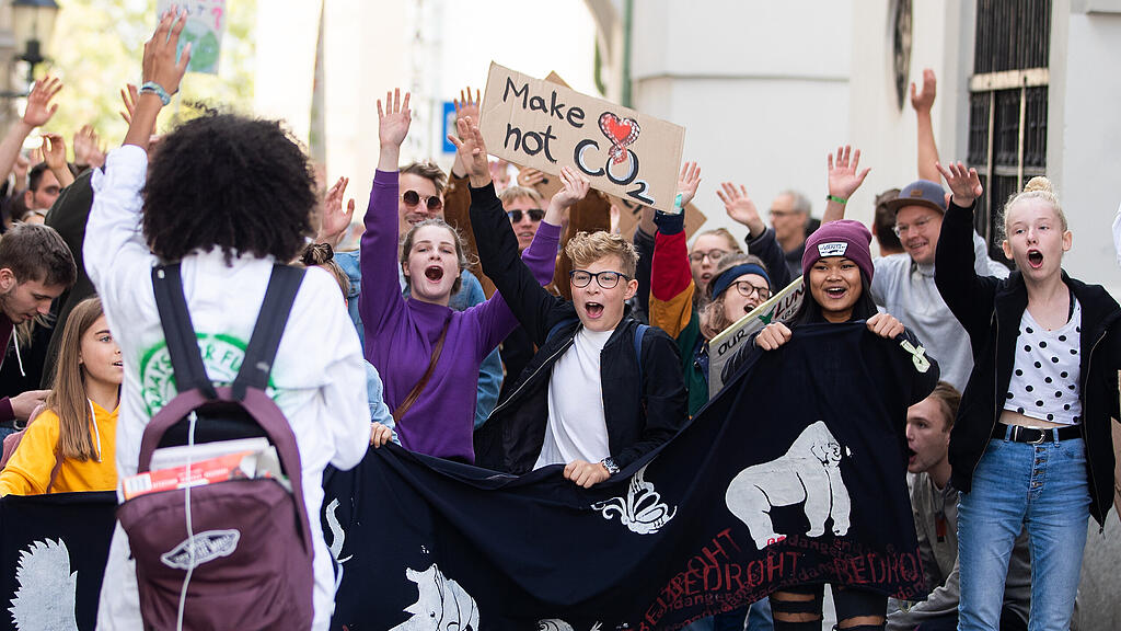Fridays for future, Klima, demo, Wien