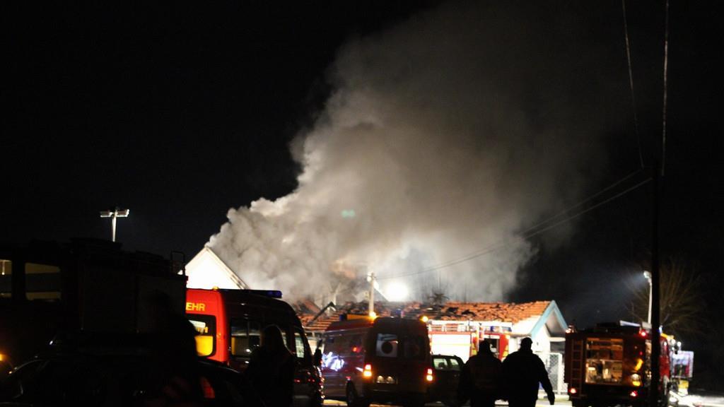 Großbrand in Burgkirchen