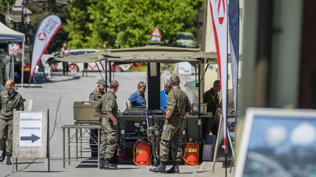 Hochwasserübung Bundesheer I