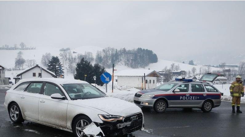 Pkw-Crash in Saalfelden