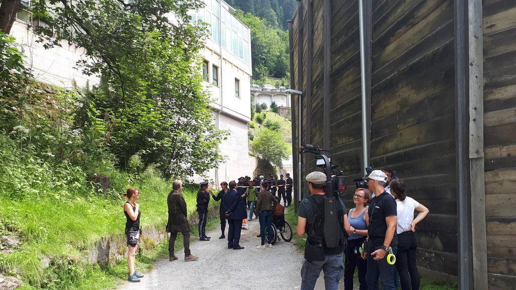 "Die Toten von Salzburg" in Bad Gastein: Dreh