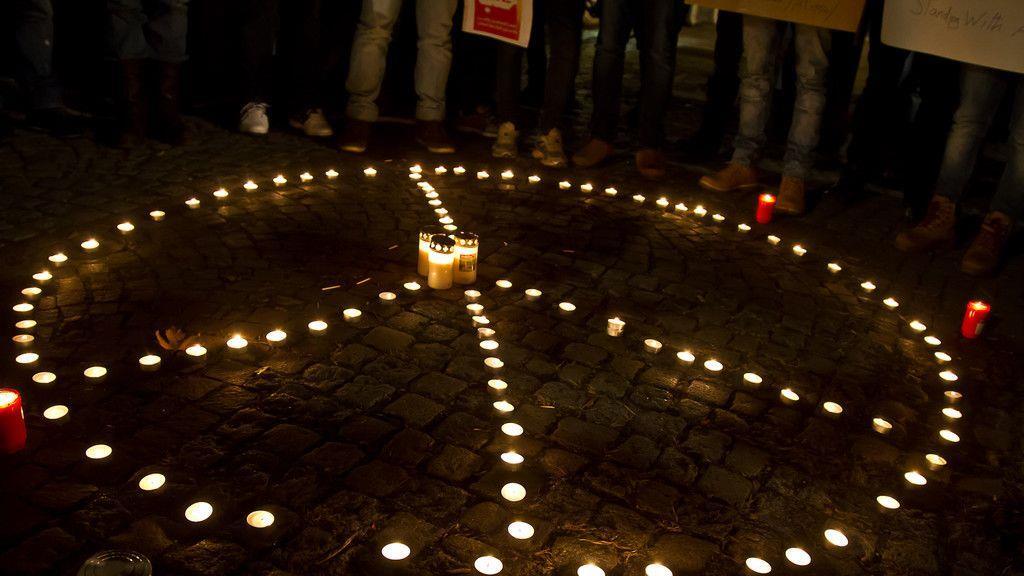 Gedenk-Demonstration für Aleppo in Salzburg I