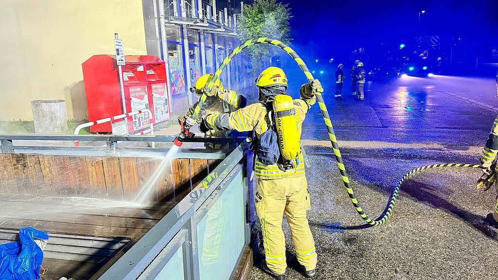 Brand in Freilassing