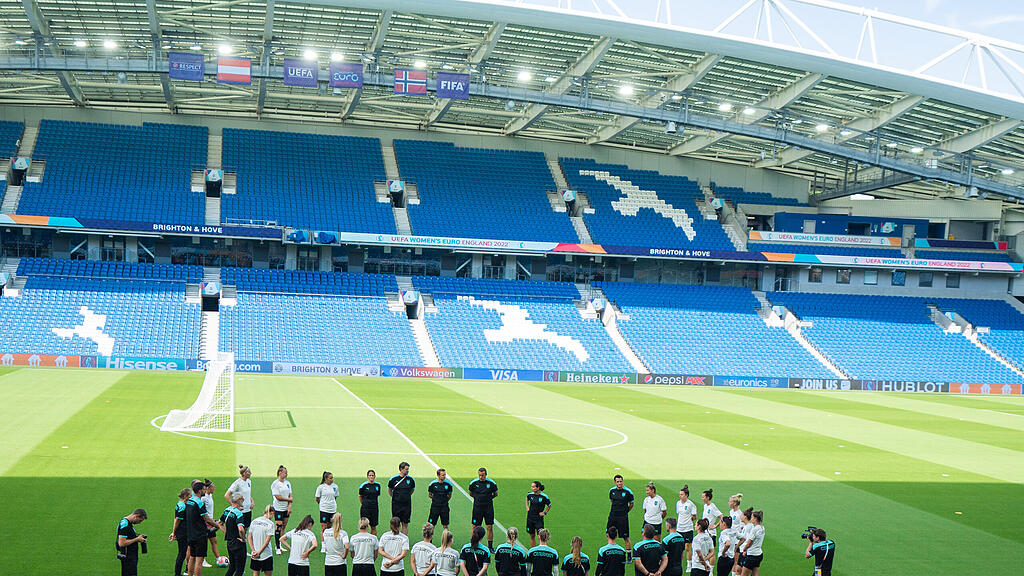 Fußball-EM: ÖFB-Training vor Norwegen