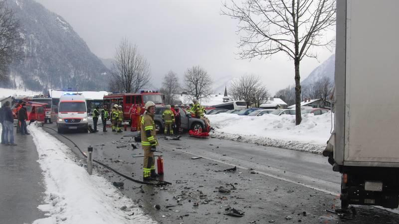Unfall in Lofer