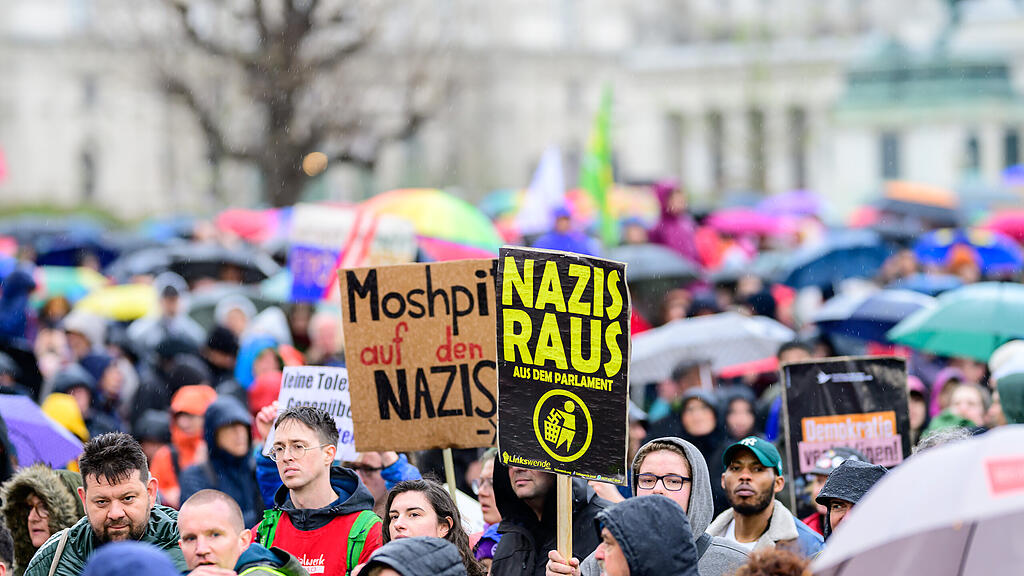 Demo gegen Rechts in Wien