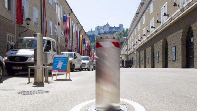 In Salzburg gibt es sie, um Autofahrer abzuhalten, in Wien sind sie Terrorschutz: Poller.