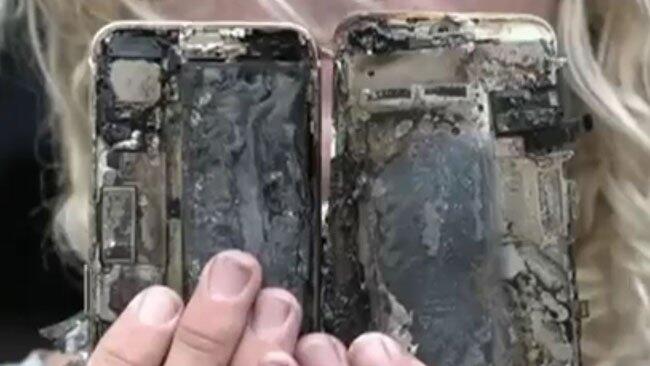 Laut dem Besitzer explodierte seines iPhone 7.
