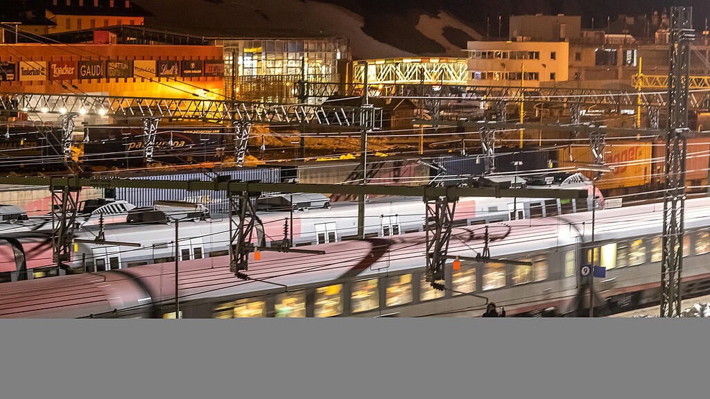 Bahnverkehr am Brenner gestoppt